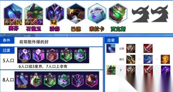玉龙赛芬阵容攻略 公式化运营稳定上分技巧