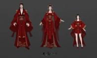 《天涯明月刀》嫁衣时装心王红鸾殿原画曝光