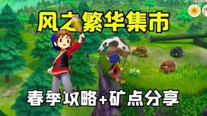 牧场物语怎么在风之繁华集市挖矿