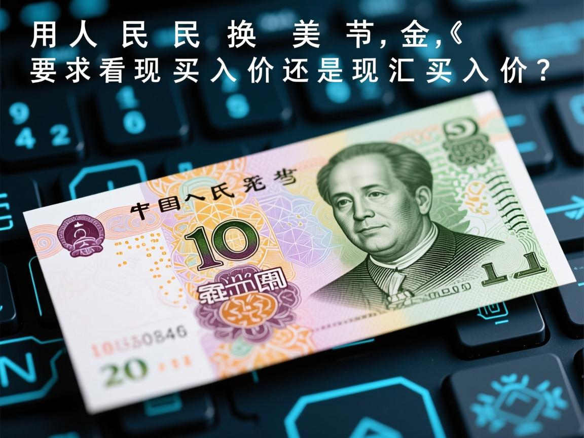 用人民币换美金，是看现钞买入价还是现汇买入价