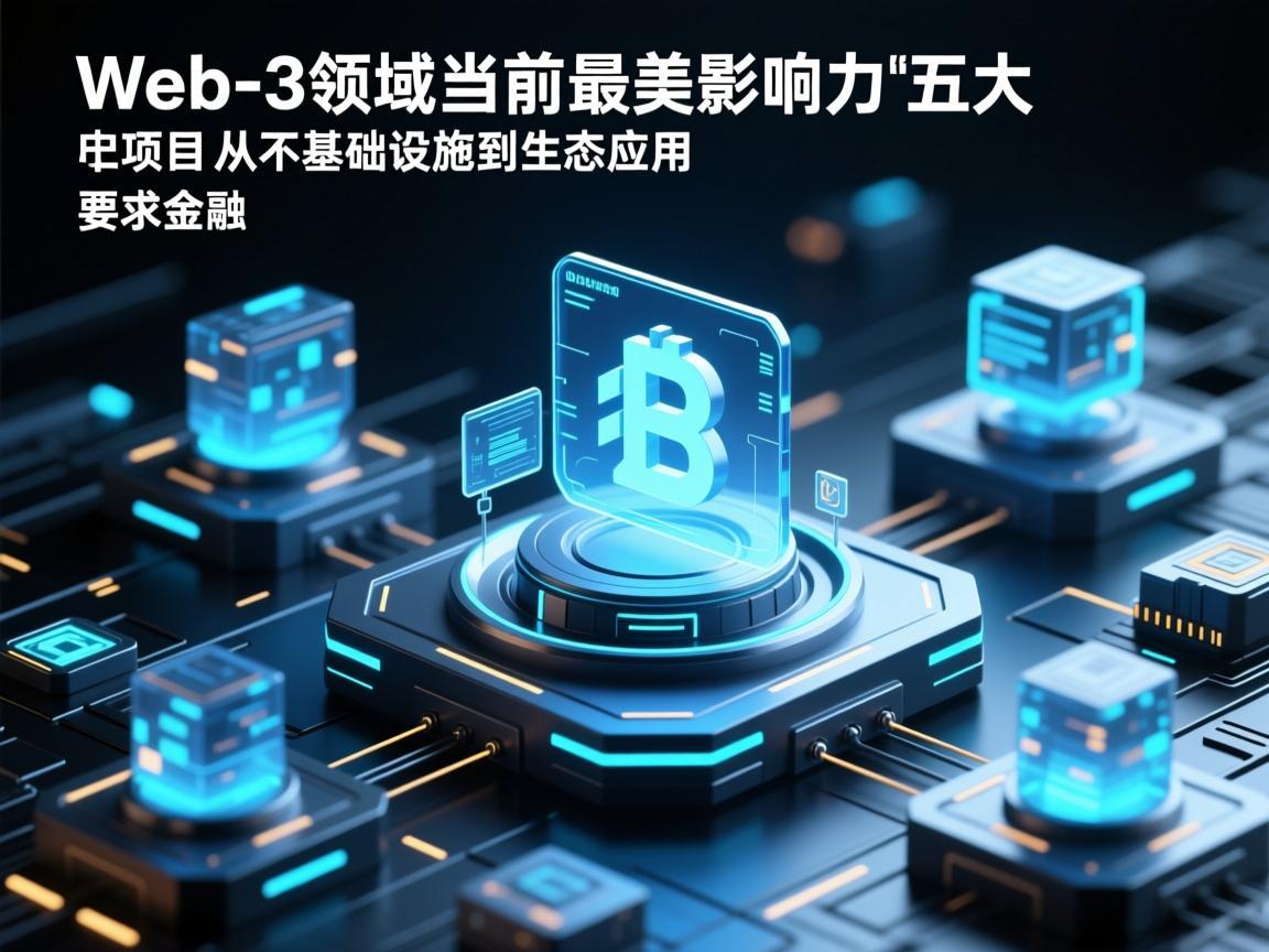 Web3领域当前最具影响力的五大项目，从基础设施到生态应用