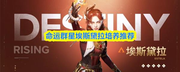 命运群星埃斯黛拉培养推荐
