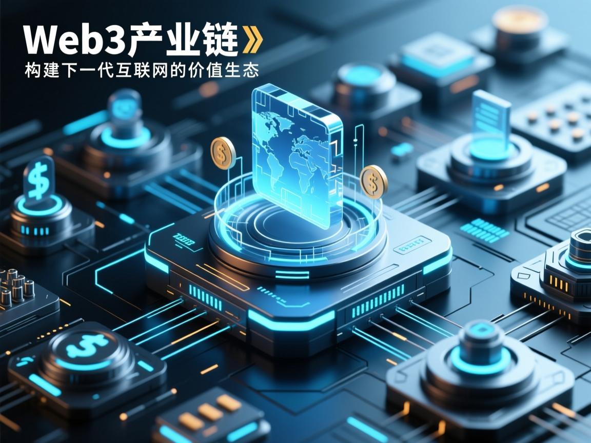 Web3相关产业链，构建下一代互联网的价值生态