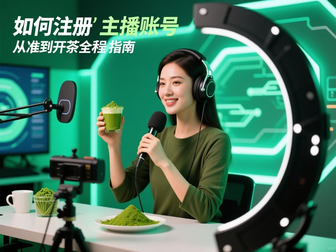 如何注册抹茶主播账号，从准备到开播全流程指南