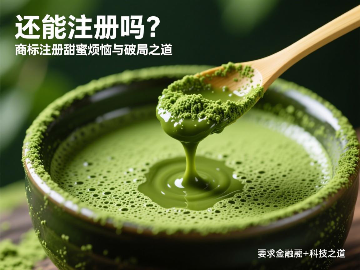 抹茶还能注册吗？商标注册的甜蜜烦恼与破局之道