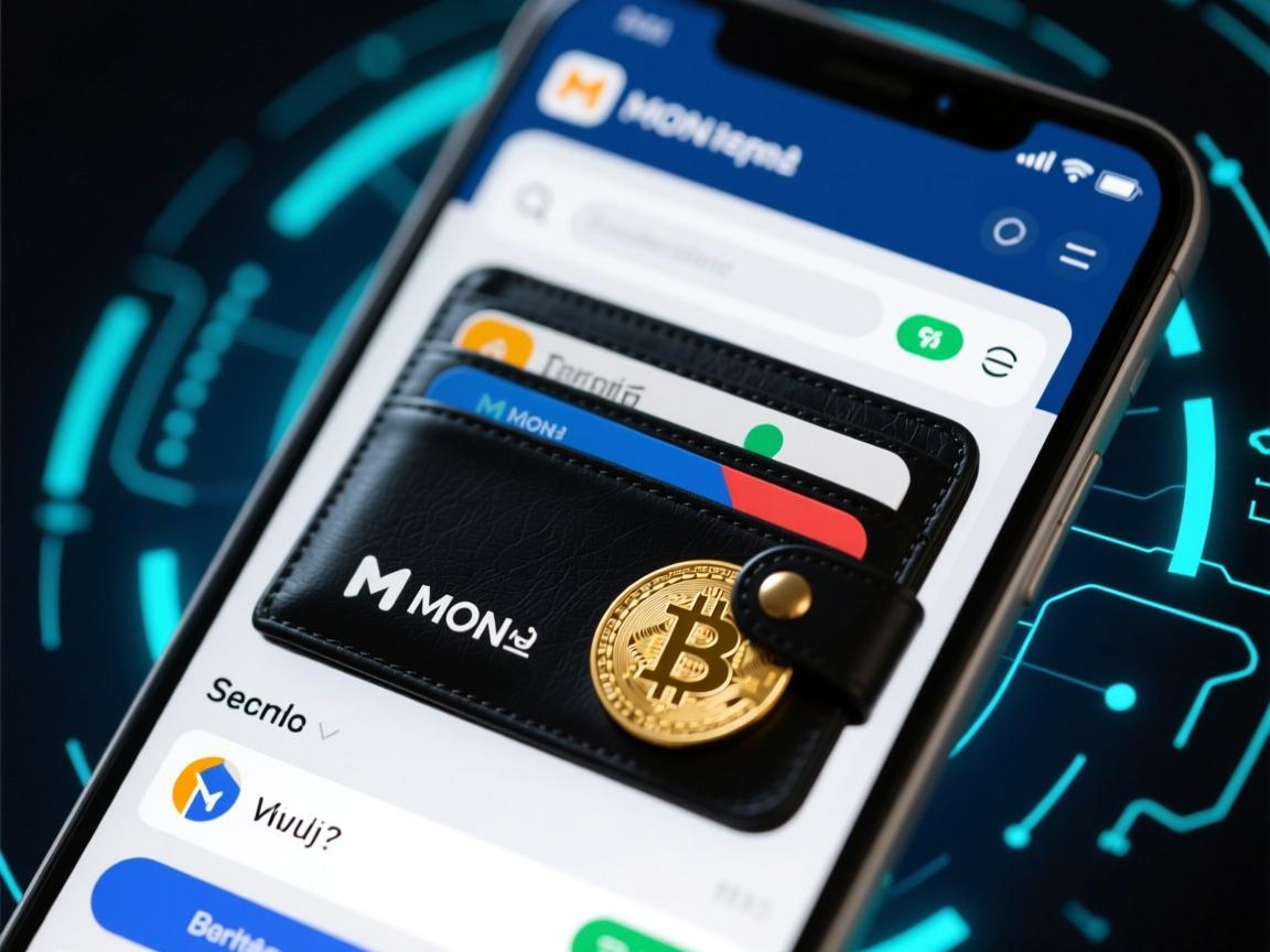 MON币钱包截图，数字资产管理的直观窗口