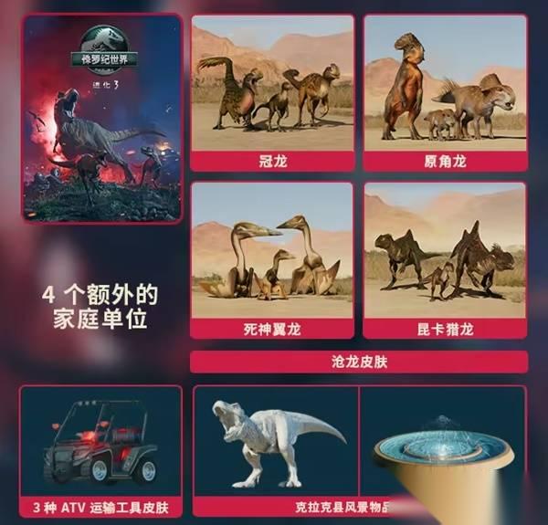 侏罗纪世界进化3 价格介绍 侏罗纪世界进化3价格是多少