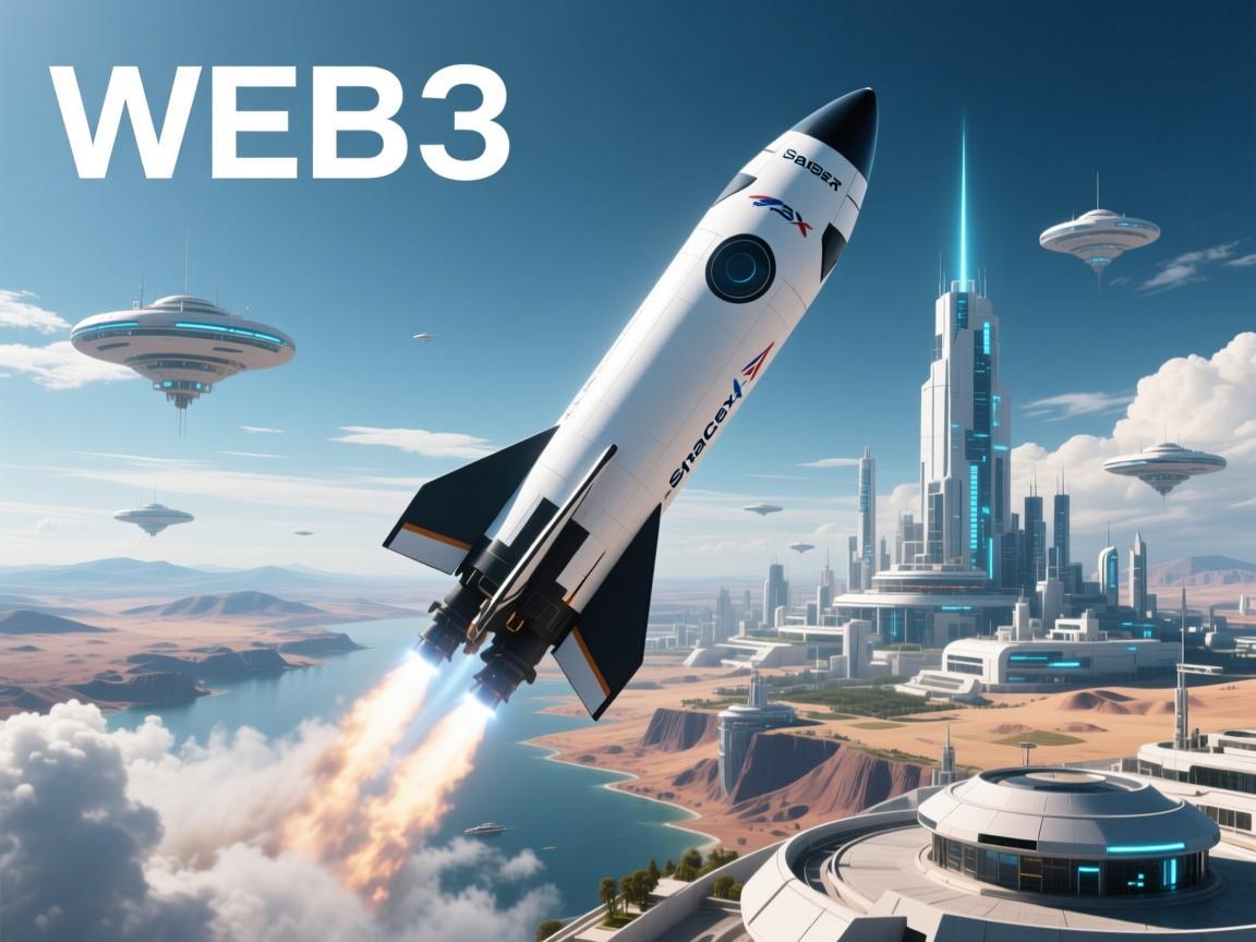 WEB3天空之城，当Spacex的星舰驶向去中心化的新边疆