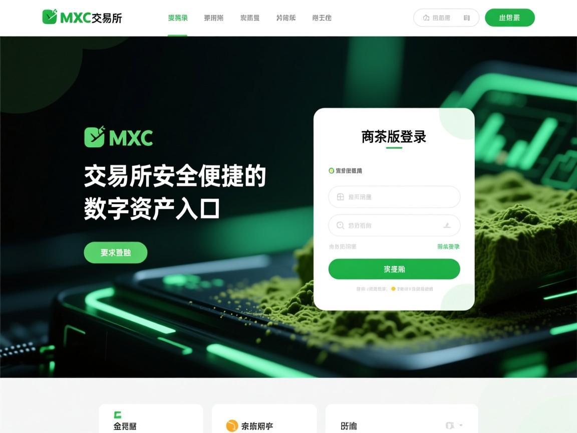 MXC抹茶交易所网页版登录，安全便捷的数字资产入口
