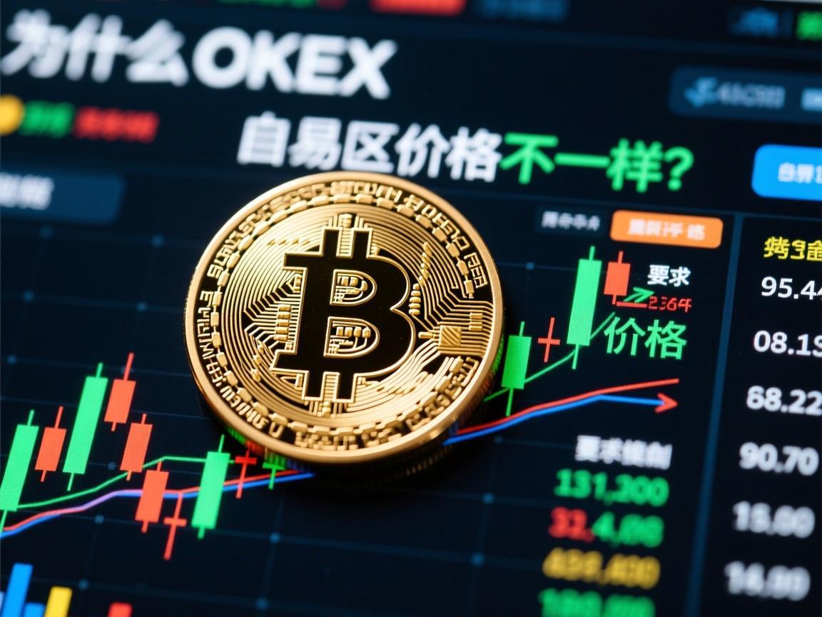 为什么OKEX比特币交易自选区价格不一样