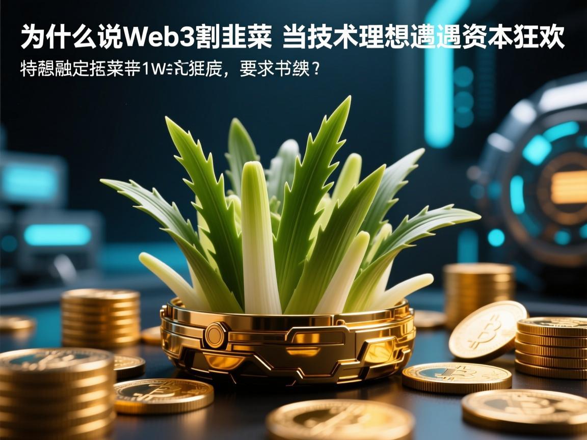 为什么说Web3割韭菜，当技术理想遭遇资本狂欢