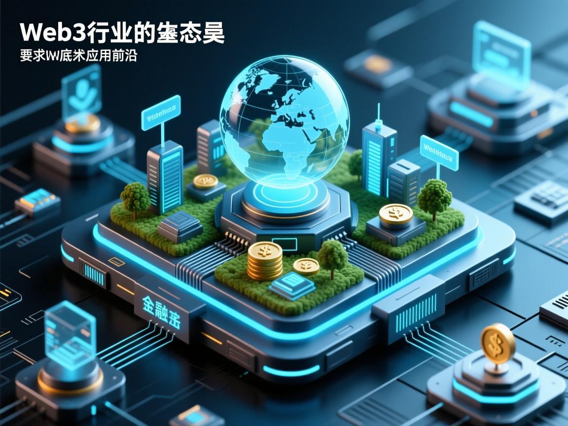 Web3行业的生态图谱，从技术底座到应用前沿