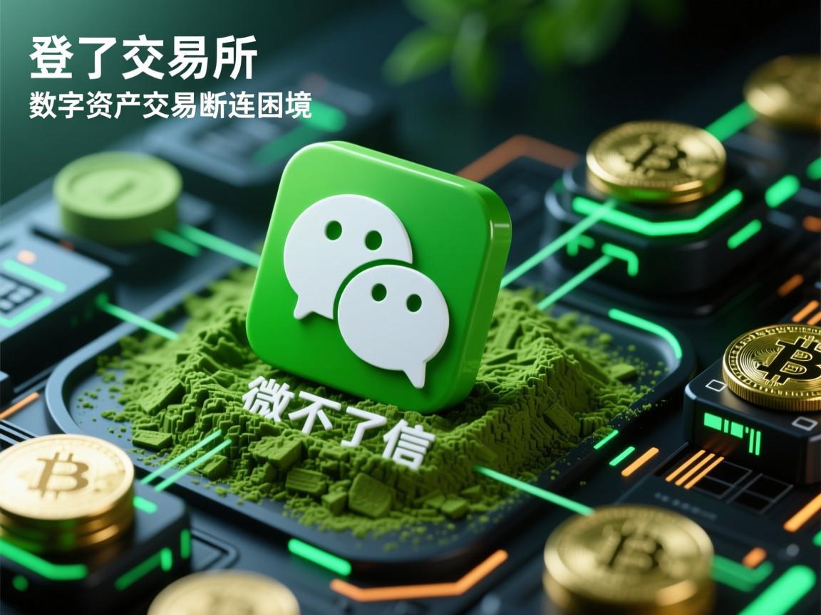 抹茶交易所登不了微信，数字资产交易的断连困境