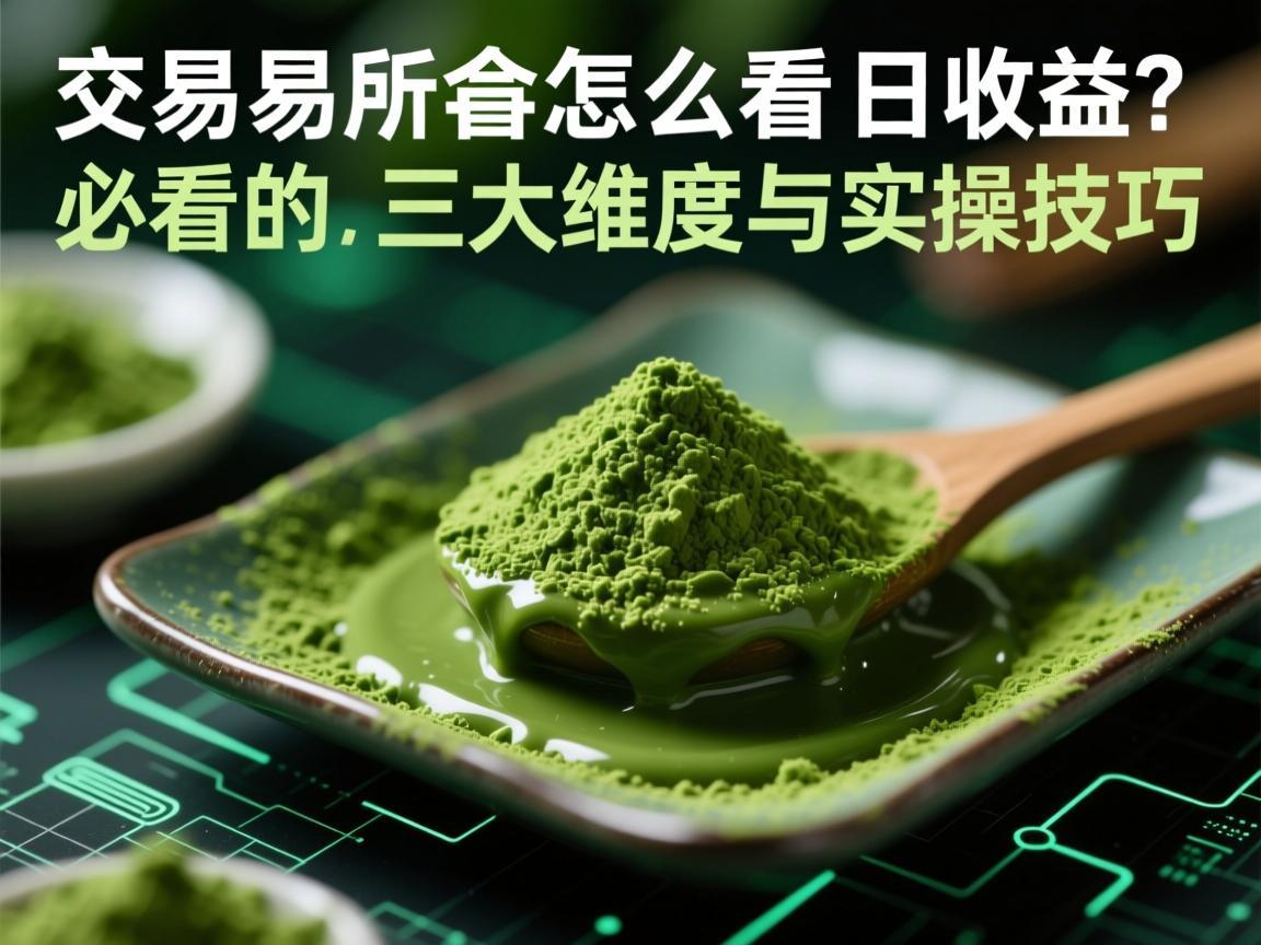 抹茶交易所怎么看日收益 新手必看的三大维度与实操技巧