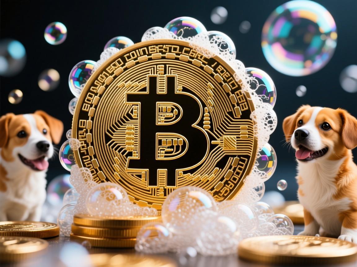 狗狗币一夜暴涨200%狂欢背后是泡沫还是机遇