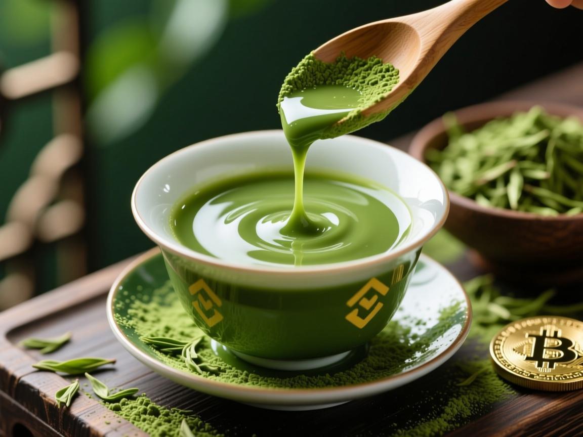 抹茶与币安，当传统茶香遇上数字浪潮