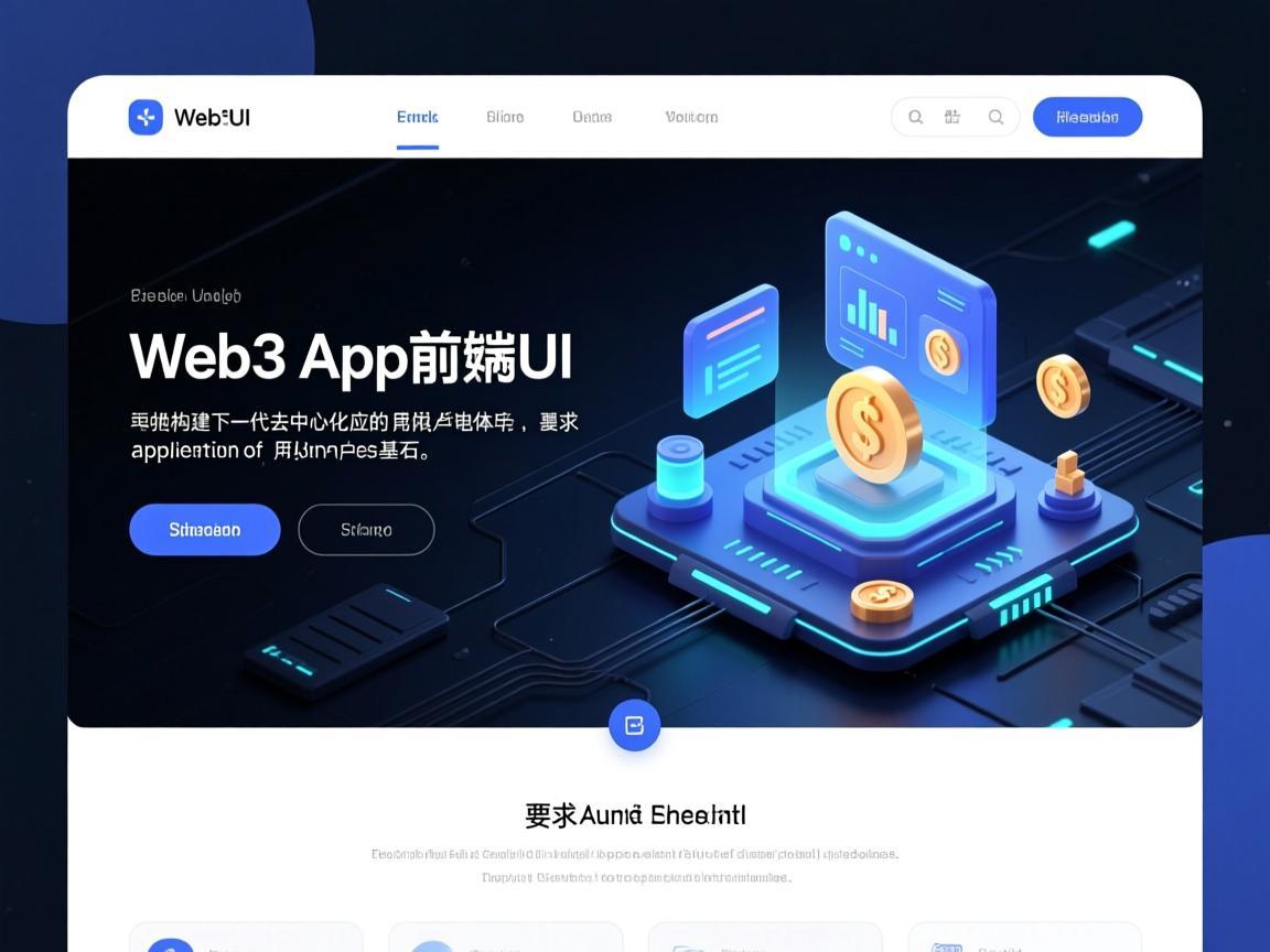 Web3 App前端UI模板，构建下一代去中心化应用的用户体验基石