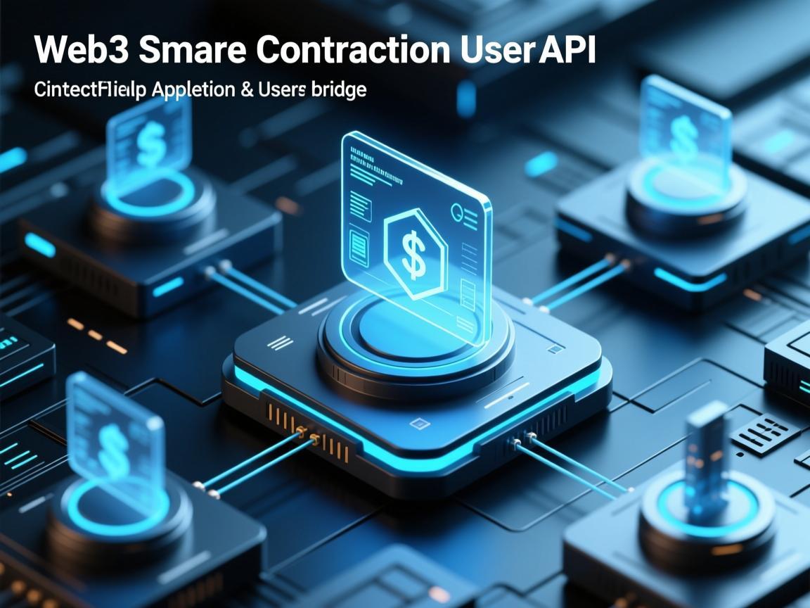 Web3智能合约用户API，连接链上应用与用户的桥梁