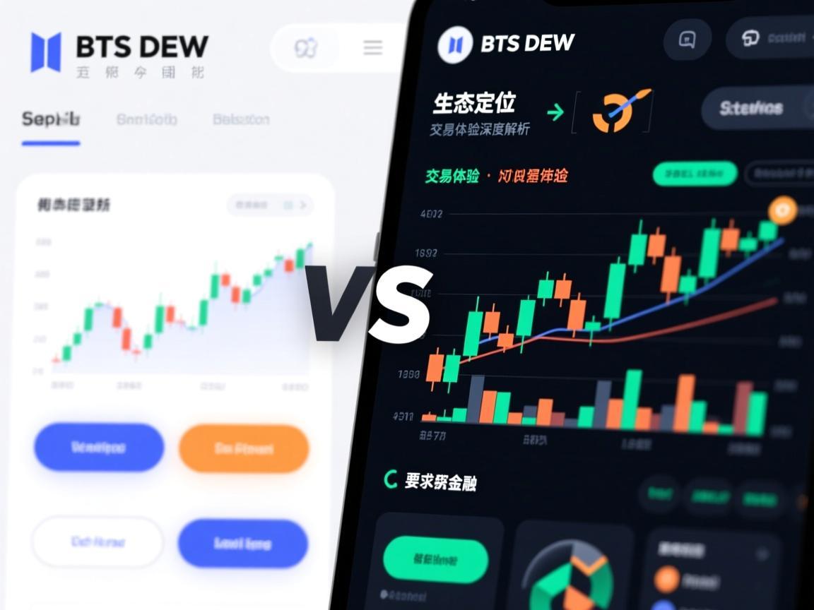 BTS DEW交易所对比，从生态定位到交易体验的深度解析