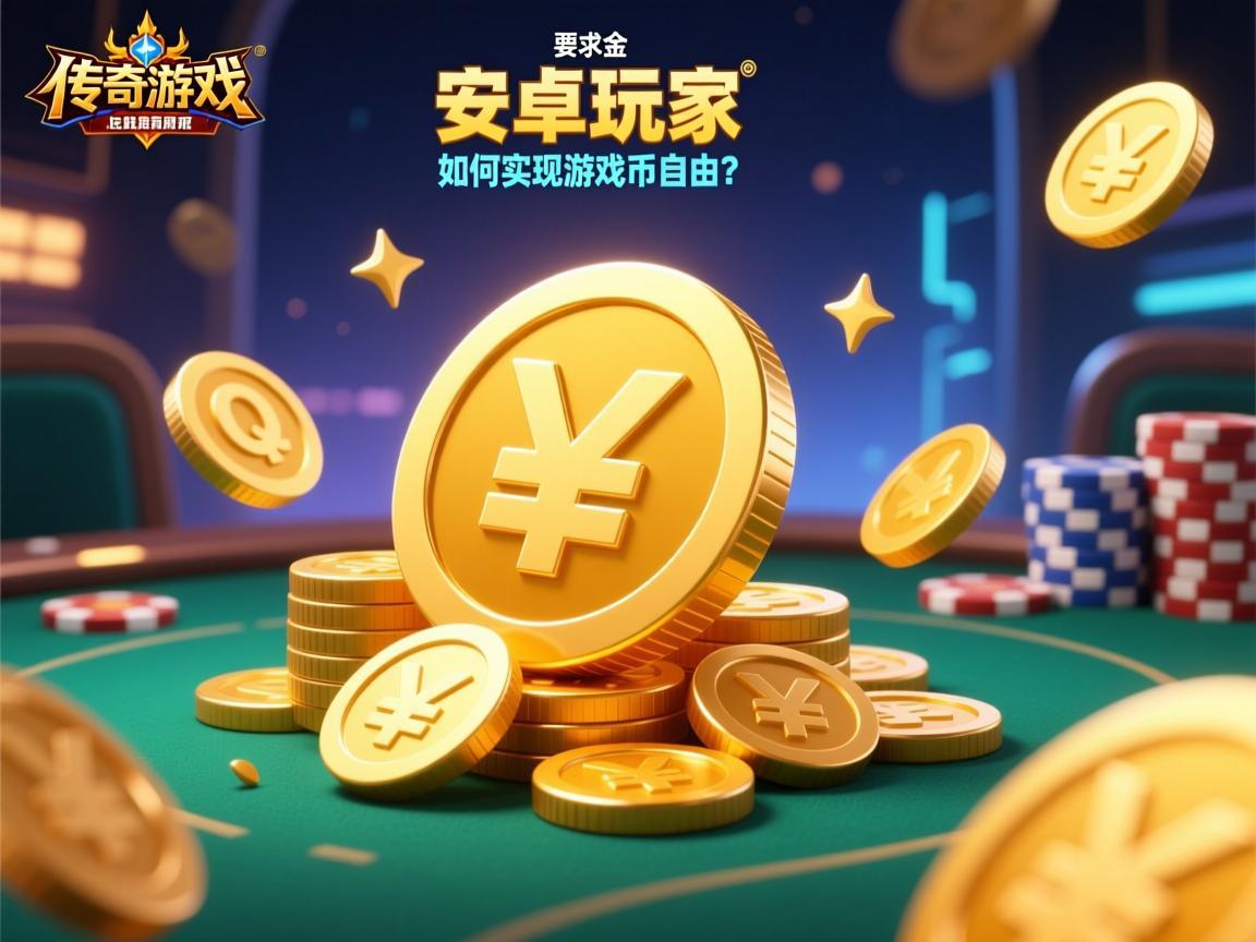 传奇游戏里的Q币，安卓玩家如何实现游戏币自由