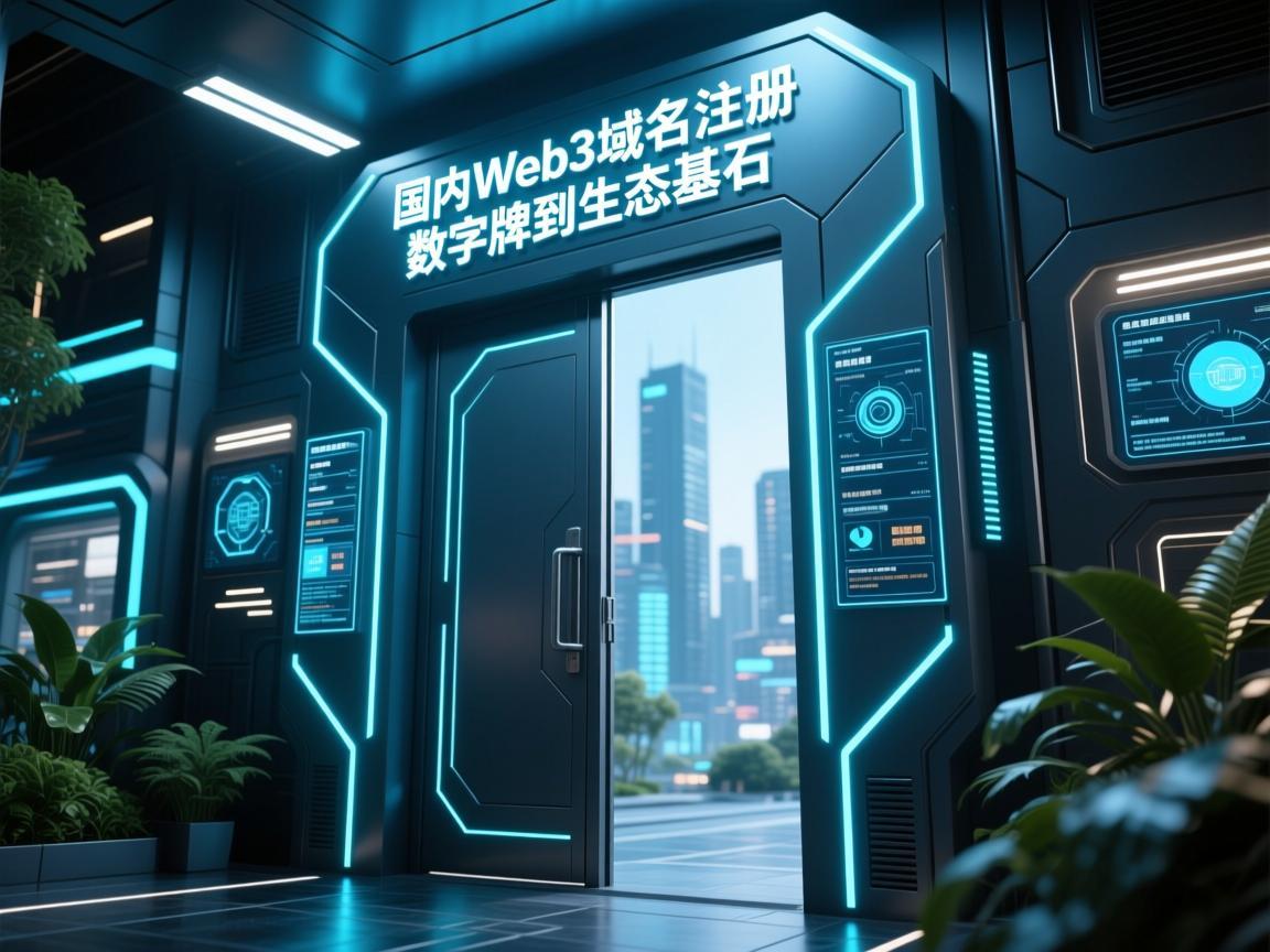 国内Web3域名注册，从数字门牌到生态基石