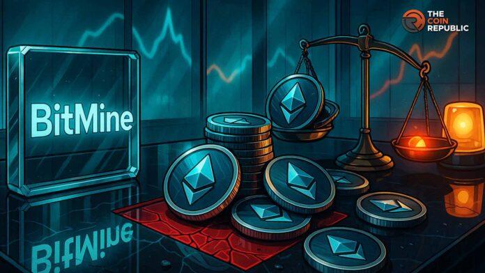Tom Lee 的 Bitmine Immersion 在以太坊中获得 2900 万美元，BMNR 股价下跌