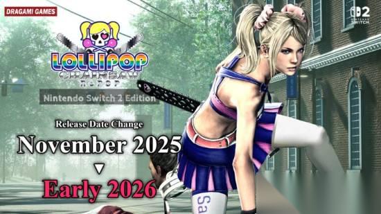 电锯甜心RePOP Switch2版延期至2026年初，新增独占枪战模式与实体版