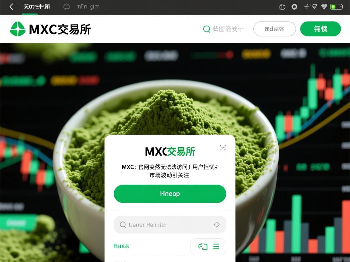 抹茶交易所MXC官网突然无法访问，用户担忧与市场波动引关注