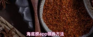 海底捞怎么领券