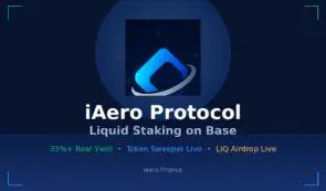 iAero协议推出代币清仓机制，将5%的LIQ供应量分配给质押者。