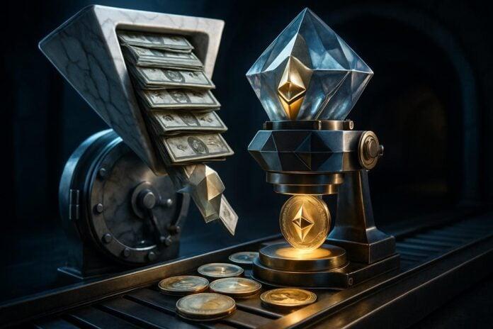摩根大通在以太坊上推出代币化货币基金MONY