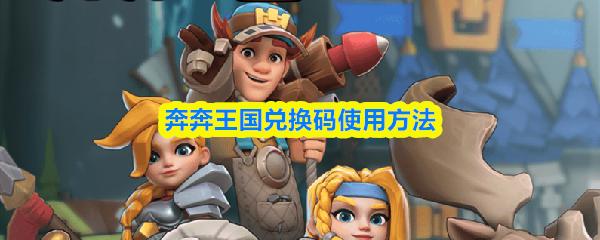 奔奔王国兑换码使用方法