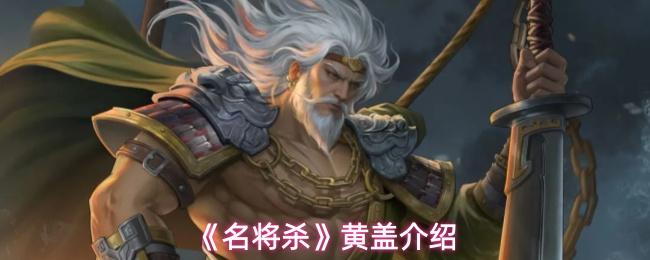 名将杀 黄盖介绍