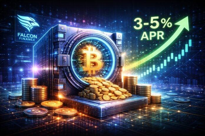 Falcon Finance推出全新链下金库：比特币无需出售即可产生收益