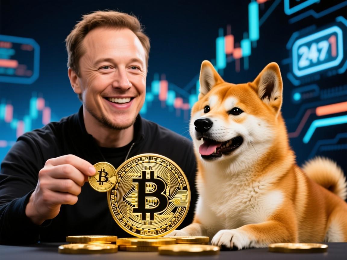 从玩笑到加密货币第七极，马斯克与狗狗币的十年传奇