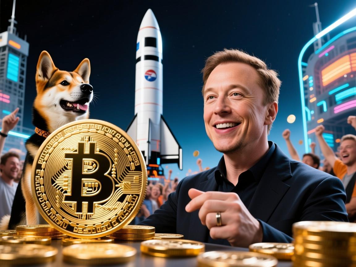 马斯克的火箭与狗狗币，一场科技狂想与草根狂欢的交织
