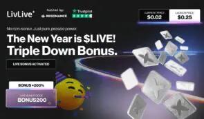 比特币价格在 8.8 万美元附近徘徊，而 LivLive 的 200% 奖励成为加密货币预售中回报率最高的项目，高达 3650%。