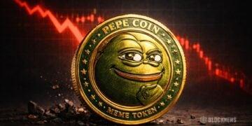 巨鲸抛售380万美元，PEPE价格下跌，市场看跌势头加剧