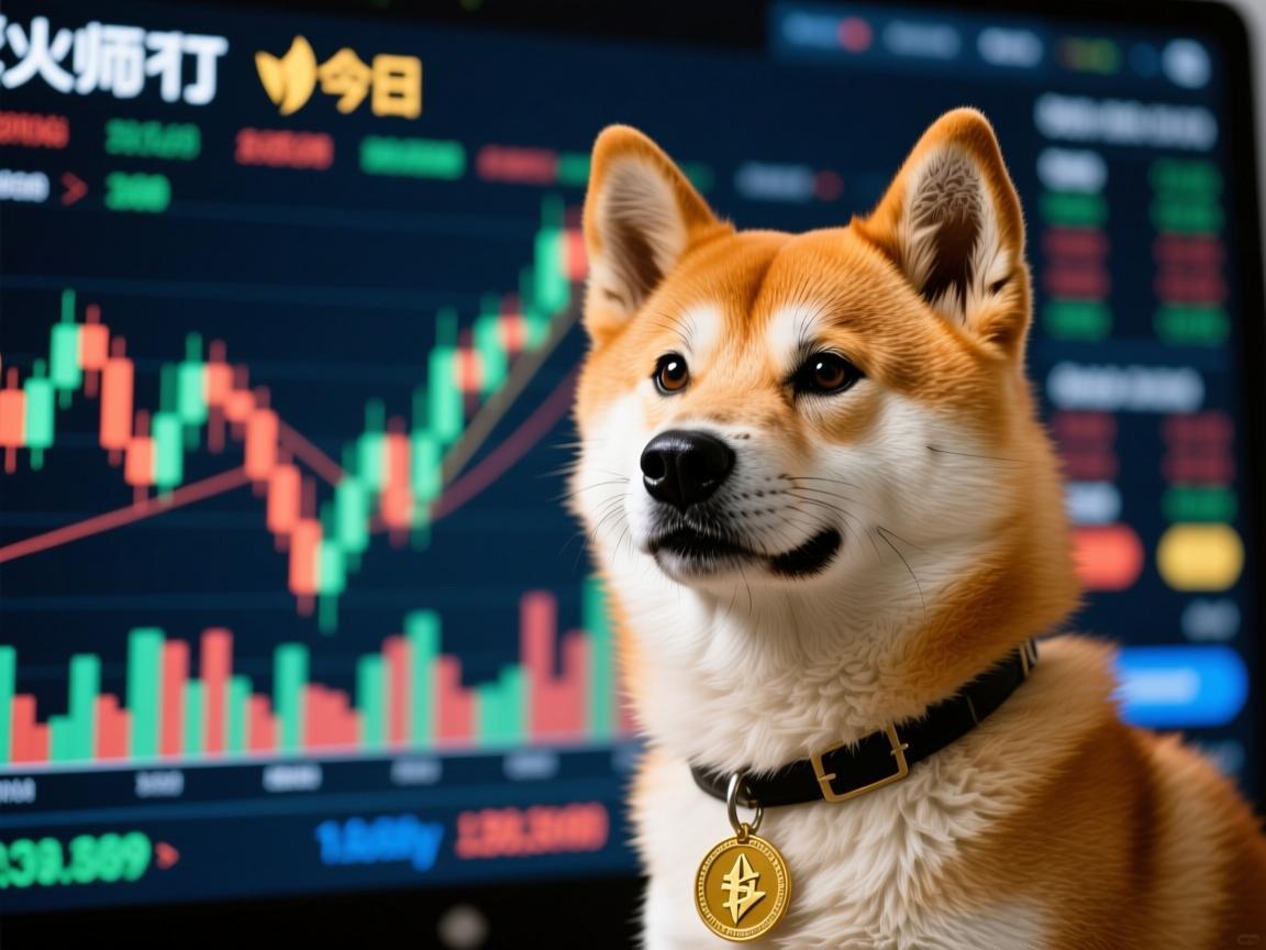 火币狗狗币今日行情，价格震荡整理，市场情绪谨慎观望