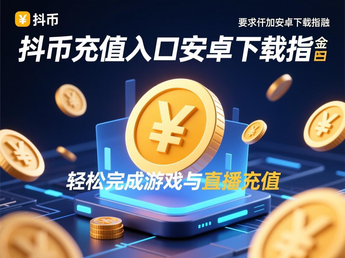 抖币充值入口安卓下载指南，轻松完成游戏与直播充值