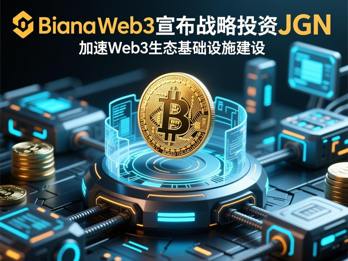 币安Web3宣布战略投资JGN，加速Web3生态基础设施建设