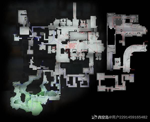 明日方舟终末地蚀像寻遗宝箱路线图