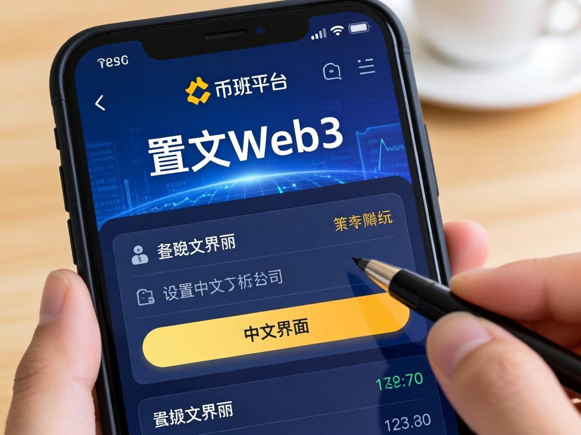 如何在币安平台上设置Web3中文界面
