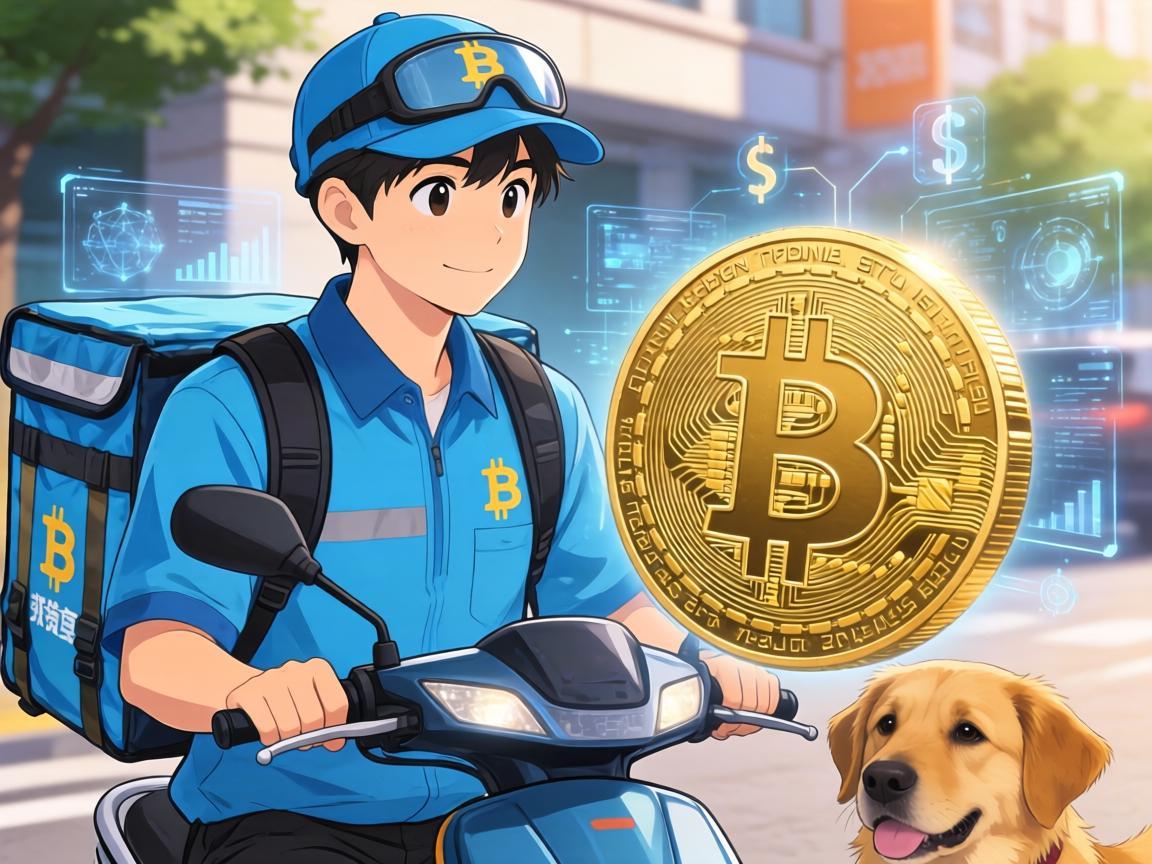 外卖员与狗狗币的奇妙邂逅