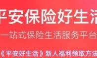 平安好生活如何赚取积分
