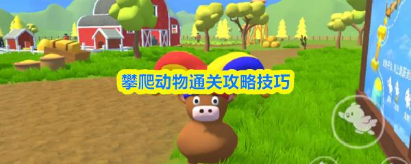 攀爬动物通关攻略技巧