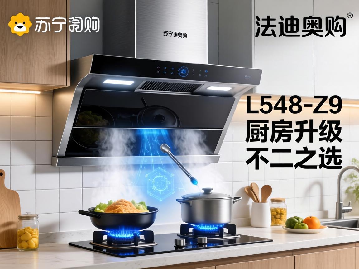 苏宁易购法迪欧油烟机L548一Z9，厨房升级的不二之选