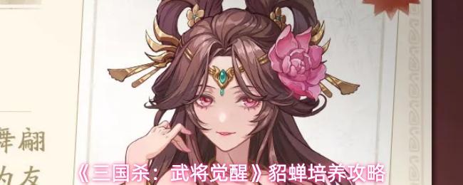 三国杀：武将觉醒 貂蝉培养攻略