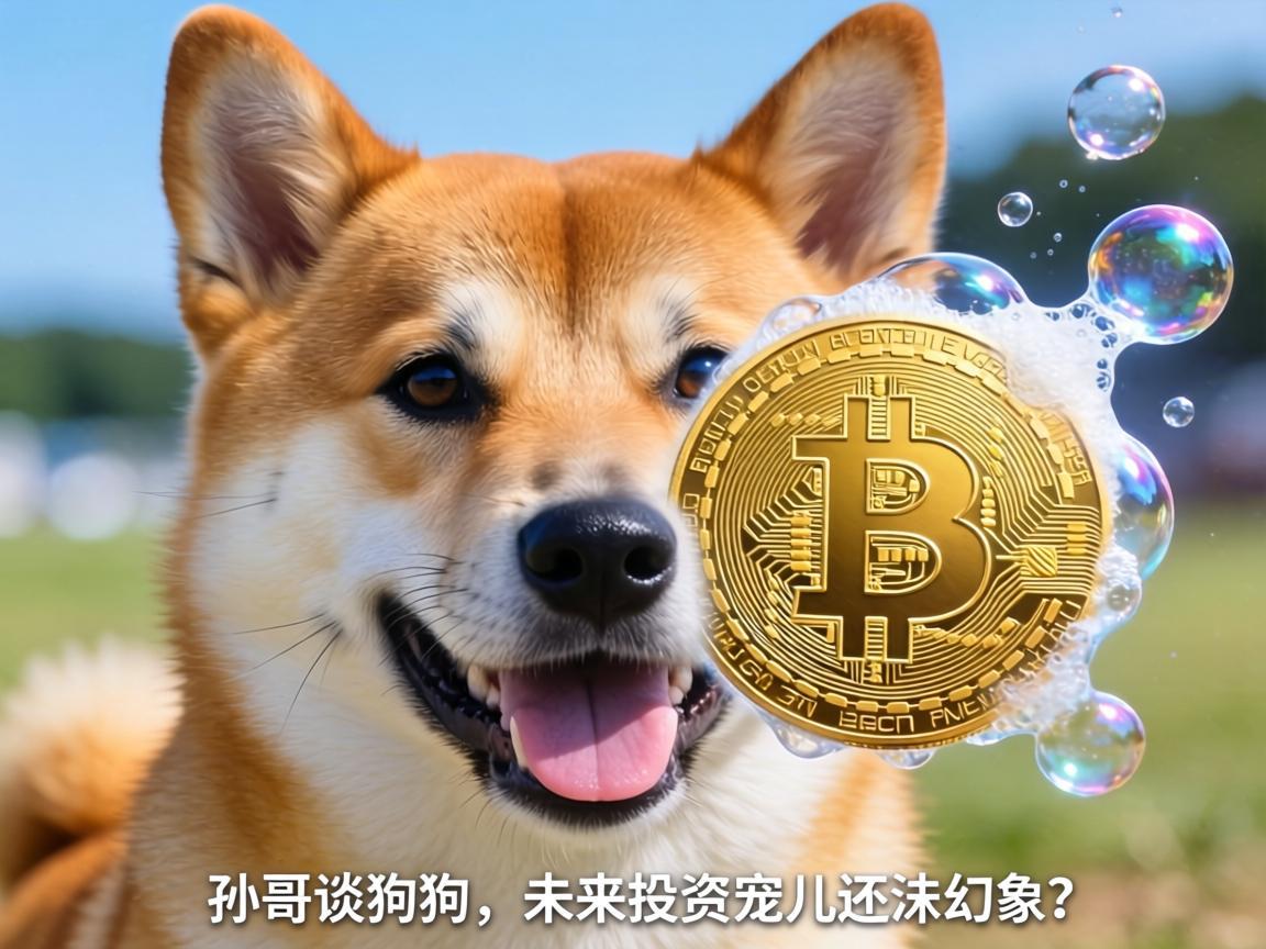 孙哥谈狗狗币，未来投资的宠儿还是泡沫的幻象
