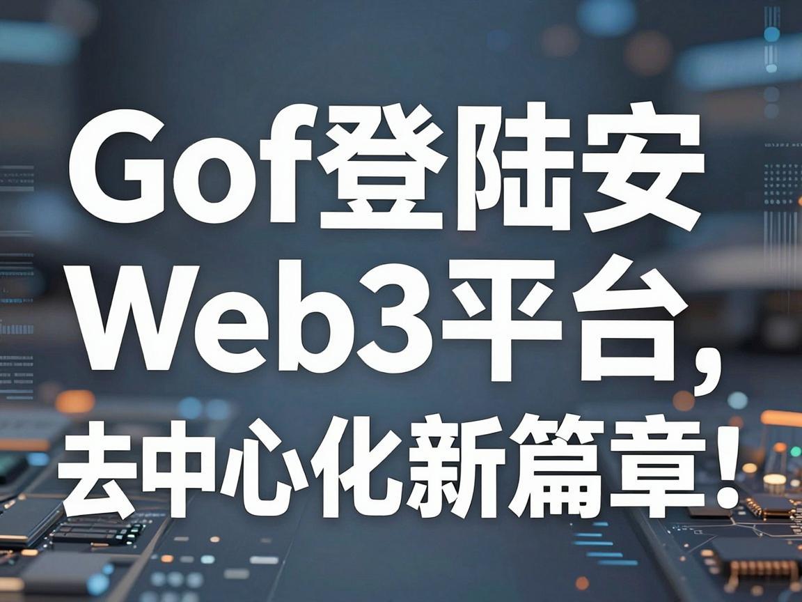 Gof登陆币安Web3平台，开启去中心化新篇章